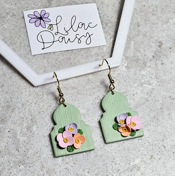 Polymer Clay Earring - LD610
