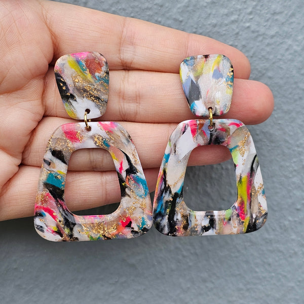 Polymer Clay Earring - LD548