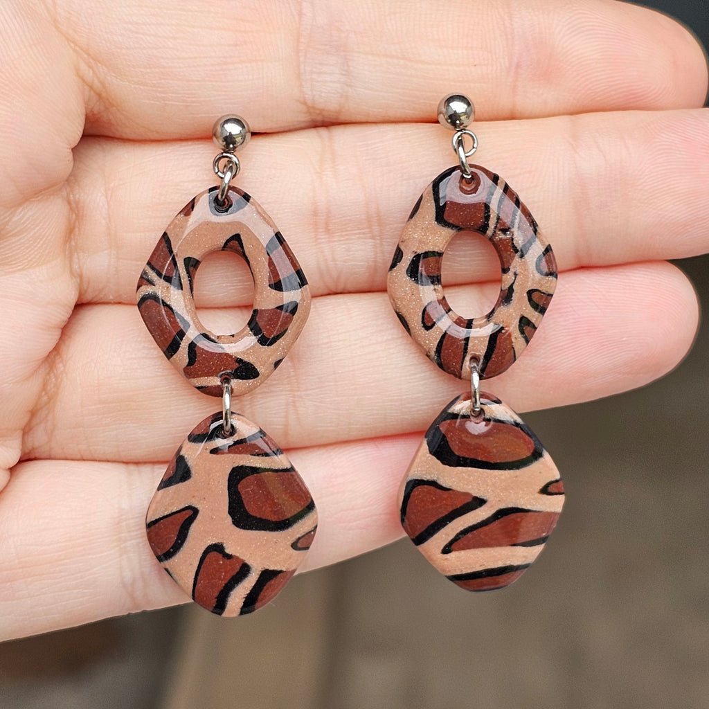 Polymer Clay Earring - LD638