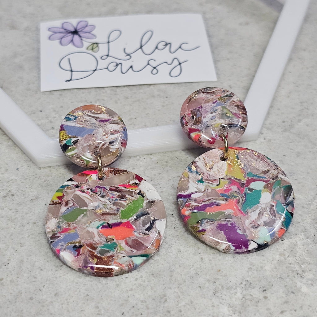 Polymer Clay Earring - LD536