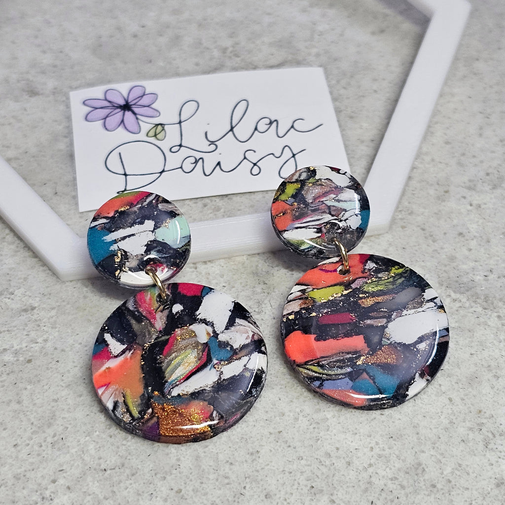 Polymer Clay Earring - LD537
