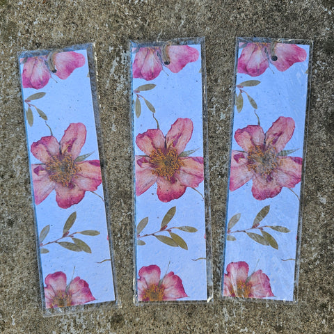 Summer Pattern Days - Growing Paper Bookmark