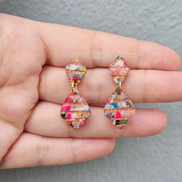 Polymer Clay Earring - LD517