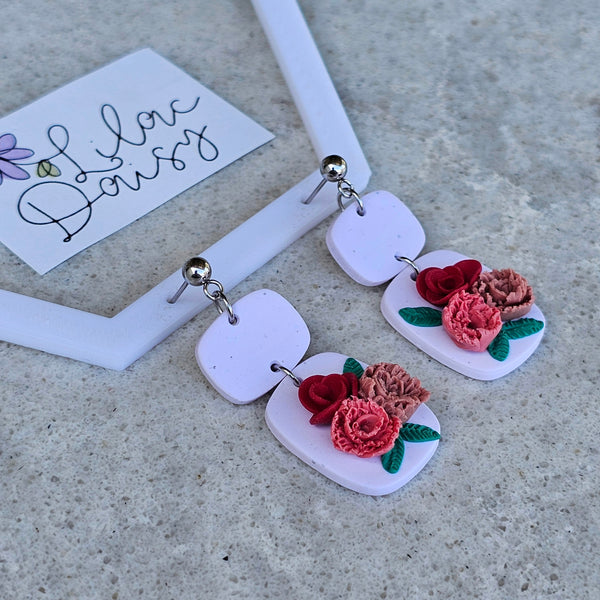 Polymer Clay Earring - LD575