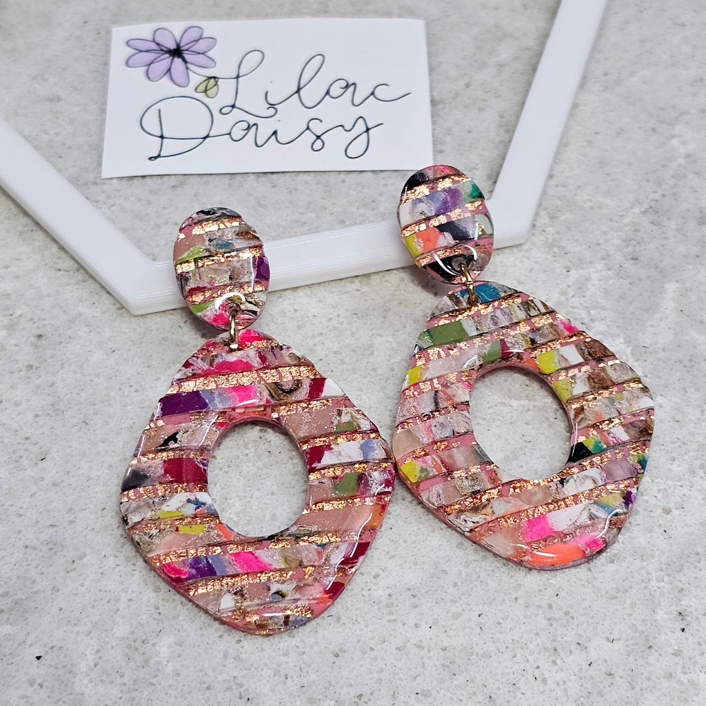 Polymer Clay Earring - LD521