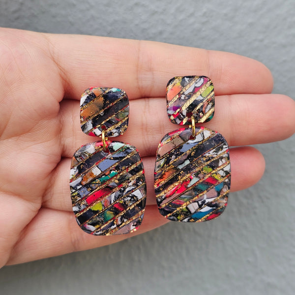 Polymer Clay Earring - LD529