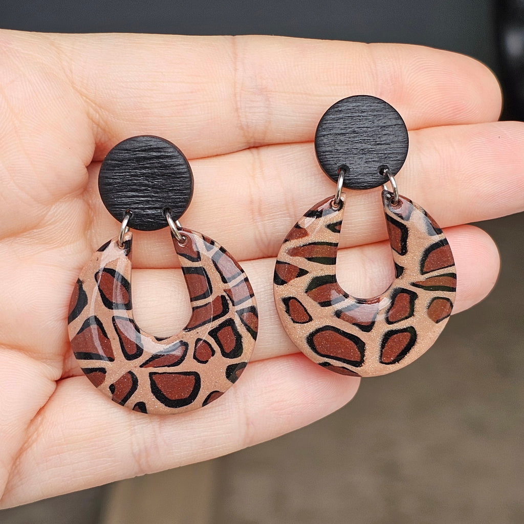 Polymer Clay Earring - LD635