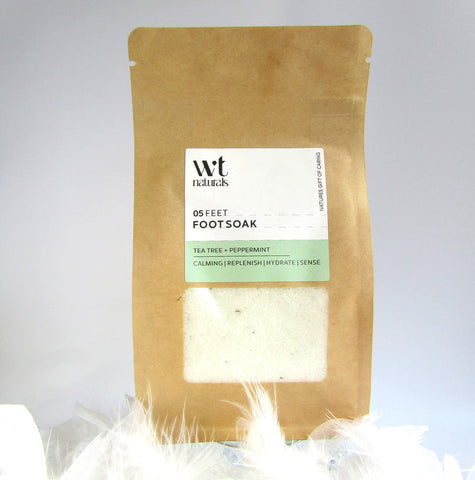 FOOT SOAK - With Goat Milk, Magnesium Salt + Essential Oils (300g)
