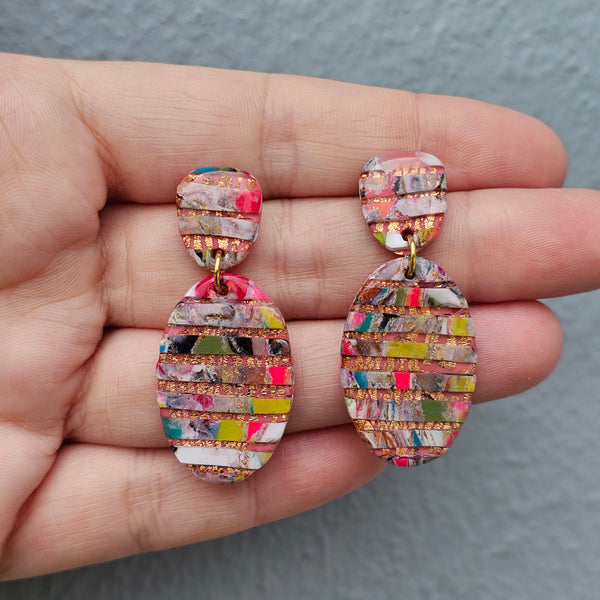 Polymer Clay Earring - LD520