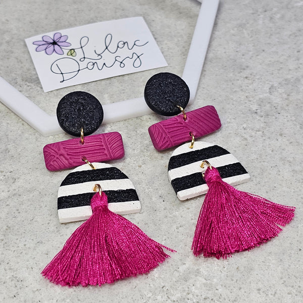 Polymer Clay Earring - LD584
