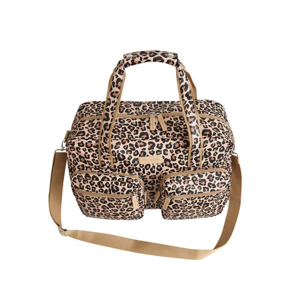SoGood-Candy Weekender Bag - Leopard