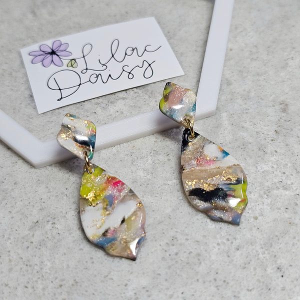 Polymer Clay Earring - LD541