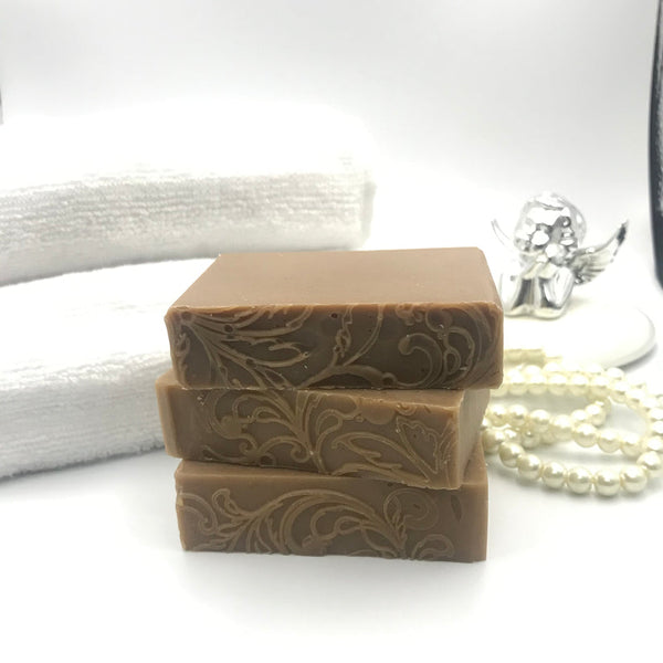 CLEOPATRA (Face + Body Bar) - Milk, Oats + Honey Goat Milk Soap