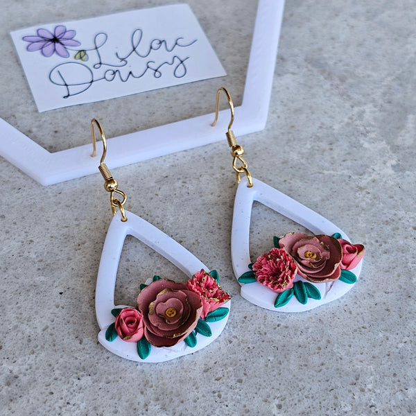 Polymer Clay Earring - LD577