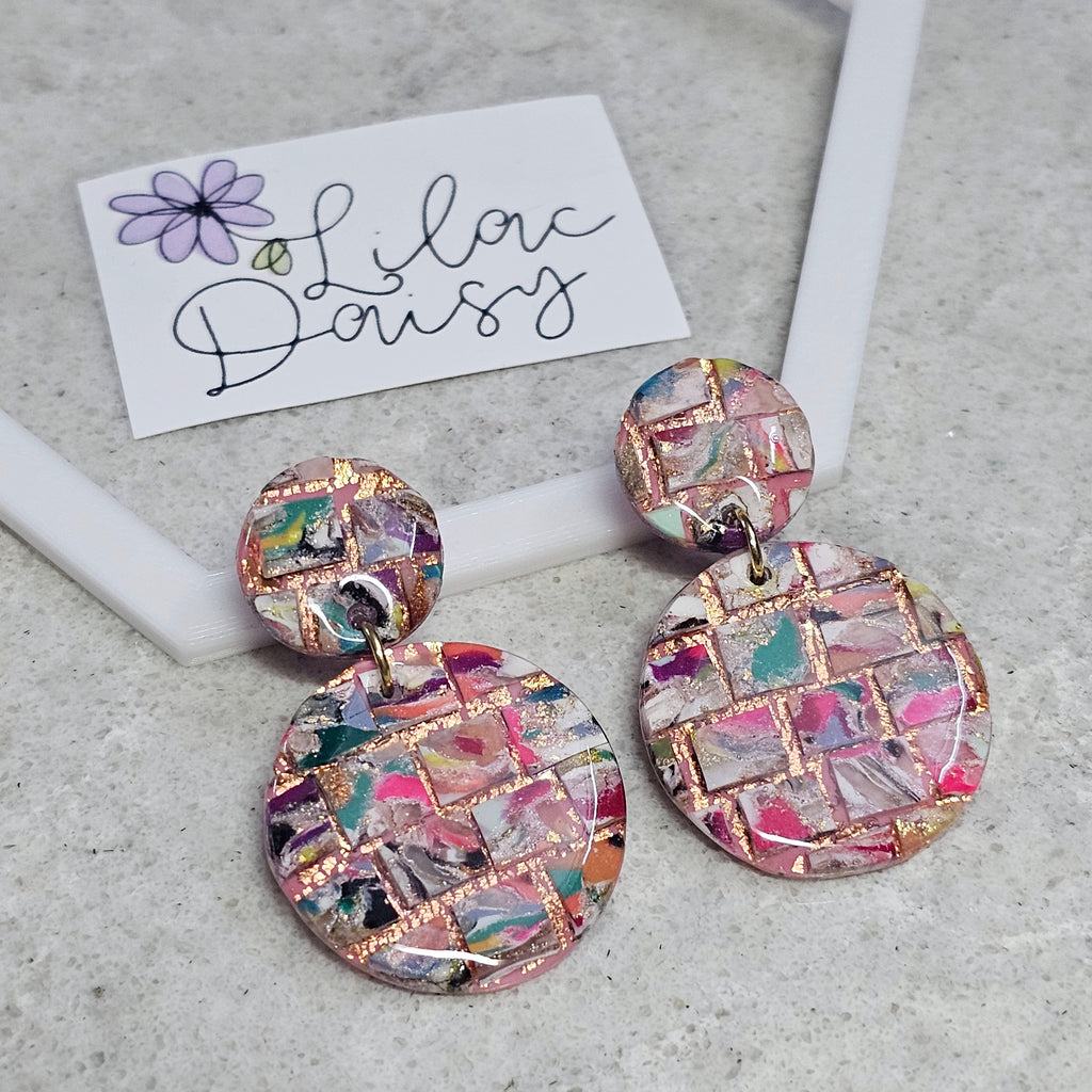 Polymer Clay Earring - LD519