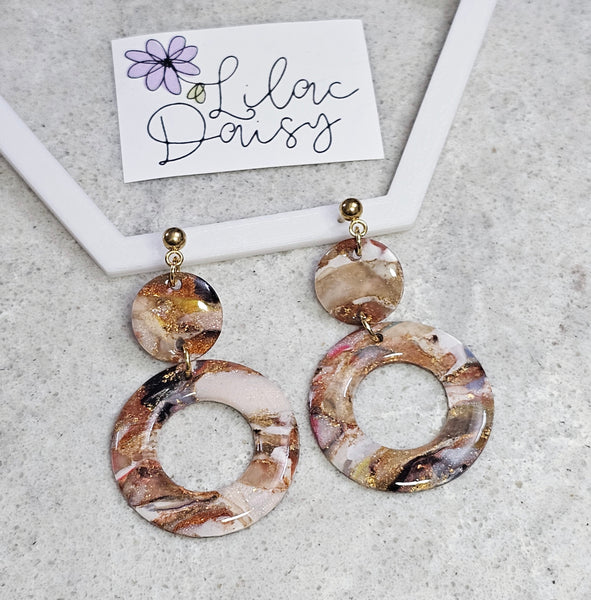 Polymer Clay Earring - LD552