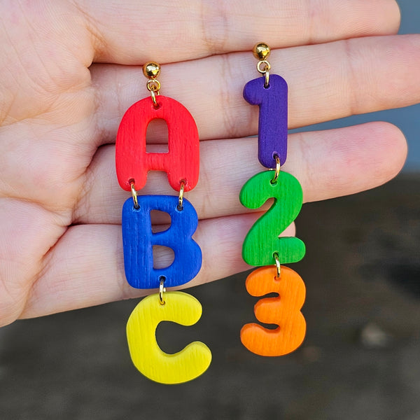 Polymer Clay Earring - LD579
