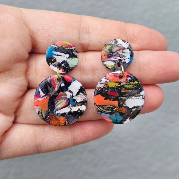 Polymer Clay Earring - LD537