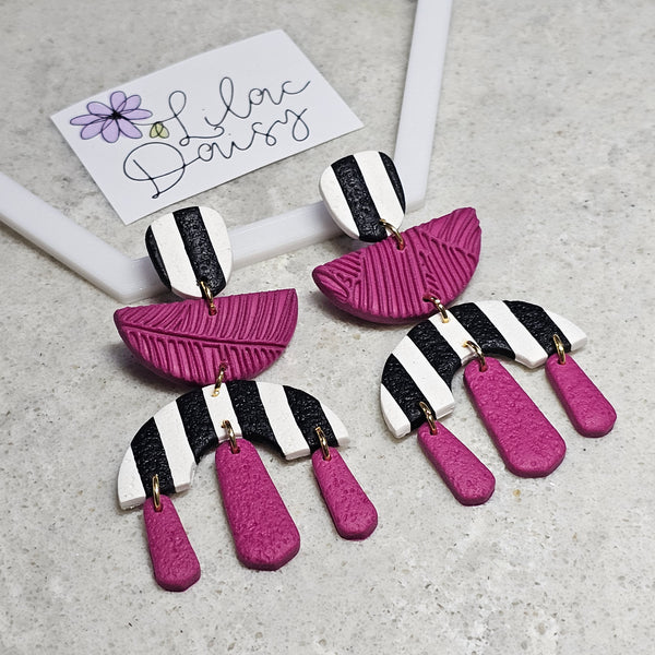 Polymer Clay Earring - LD583