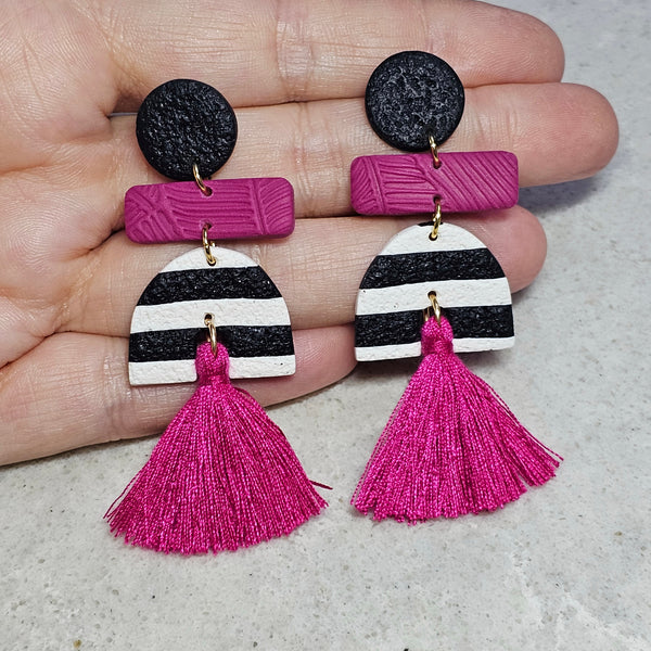 Polymer Clay Earring - LD584