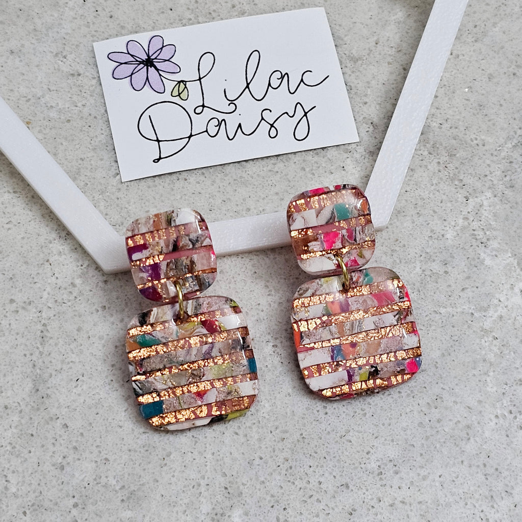 Polymer Clay Earring - LD518