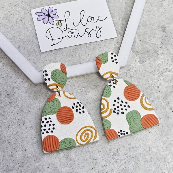 Polymer Clay Earring - LD620