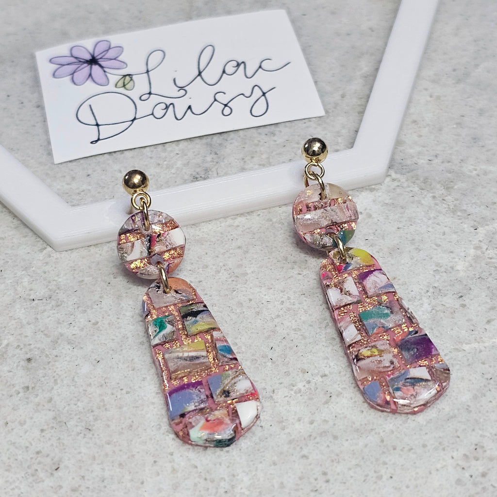 Polymer Clay Earring - LD534
