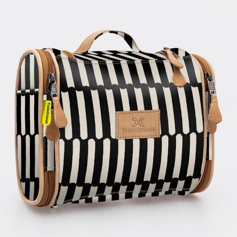 Compact Travel Vanity Laminated Fabric - Indie - Pitch