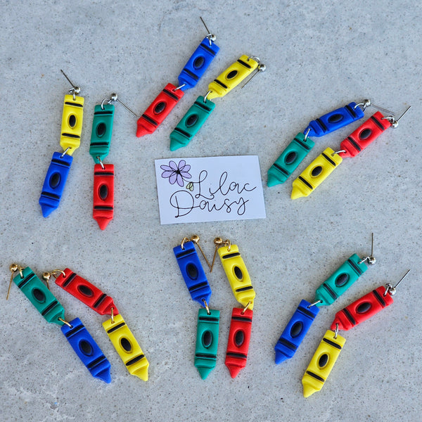 Polymer Clay Earring - LD580