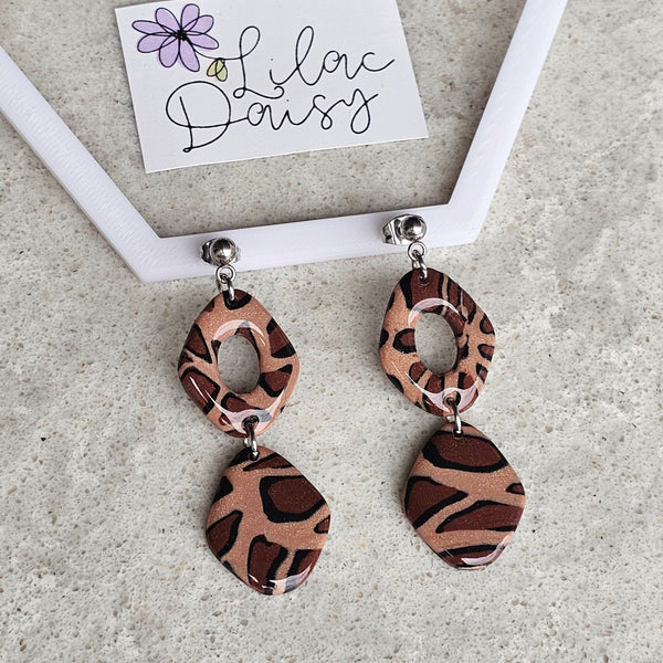 Polymer Clay Earring - LD638