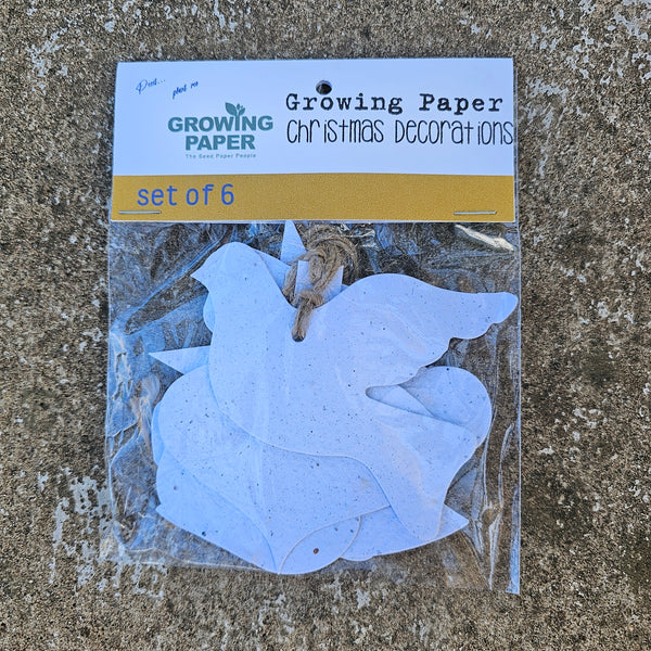 Christmas Decoration Pack (6) – Unprinted