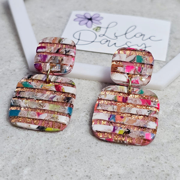 Polymer Clay Earring - LD518
