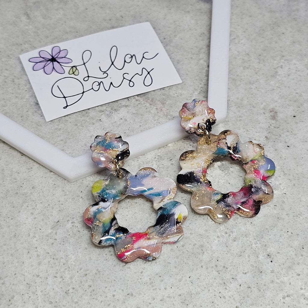 Polymer Clay Earring - LD543