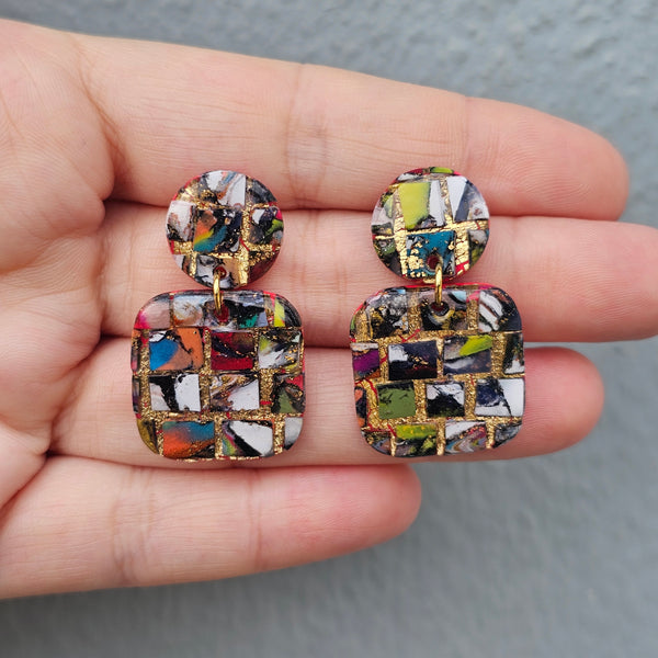 Polymer Clay Earring - LD527