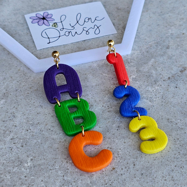 Polymer Clay Earring - LD579