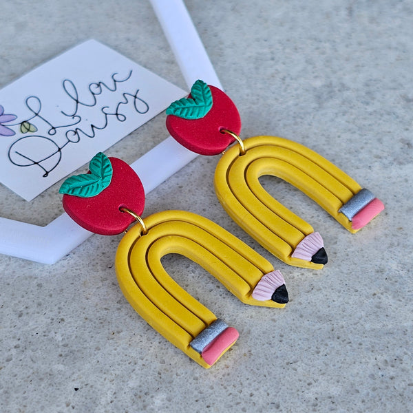 Polymer Clay Earring - LD581