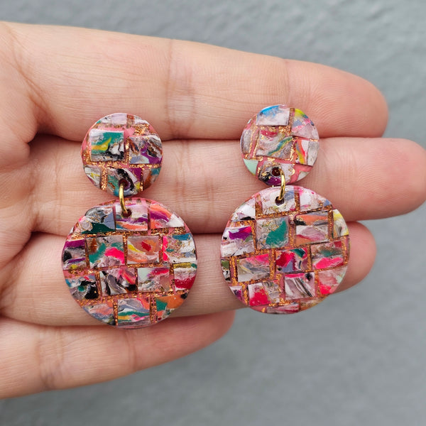 Polymer Clay Earring - LD519