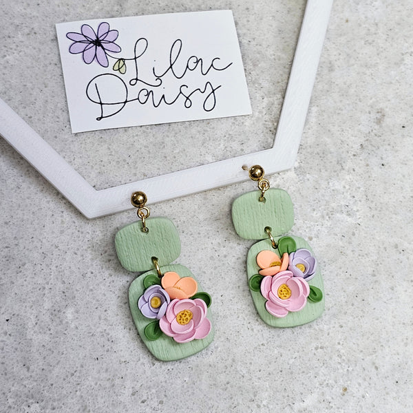 Polymer Clay Earring - LD612