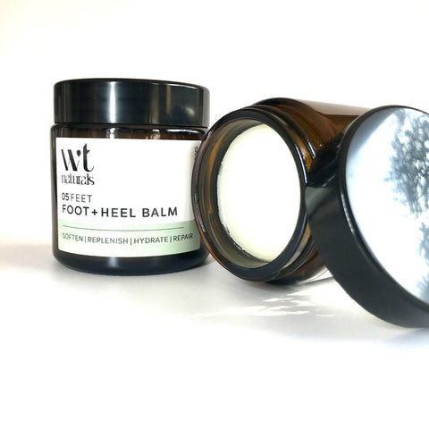 FOOT + HEEL BALM - Made with beeswax + essential oils