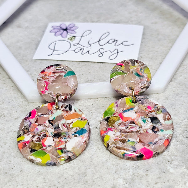 Polymer Clay Earring - LD536