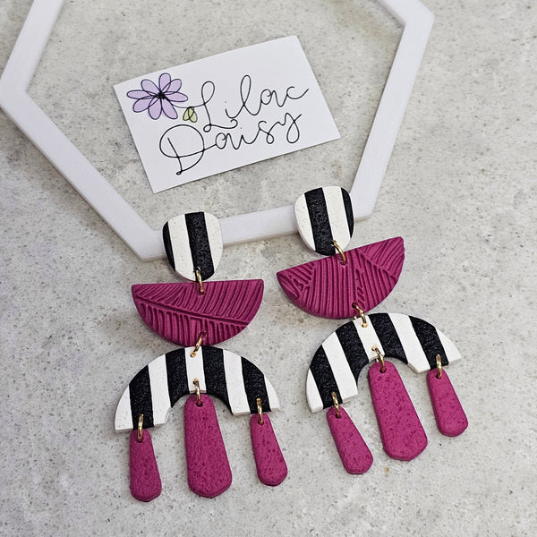 Polymer Clay Earring - LD583