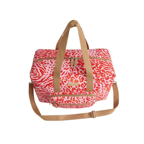 SoGood-Candy Weekender Bag - Carnival Leopard