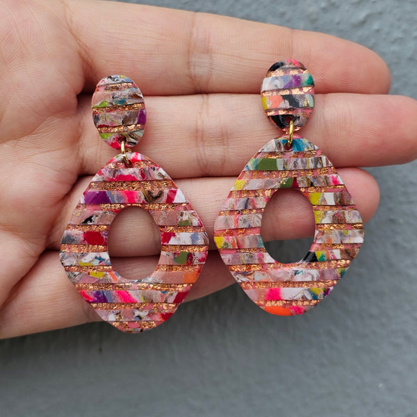 Polymer Clay Earring - LD521