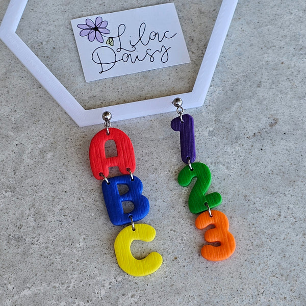 Polymer Clay Earring - LD579
