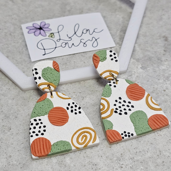 Polymer Clay Earring - LD620