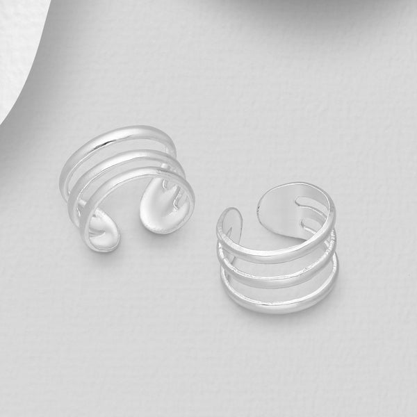 Sterling Silver Ear Cuff - Style 1