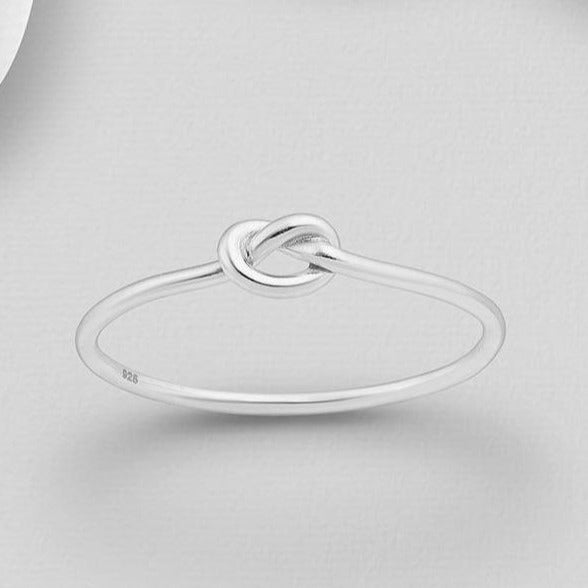 Sterling Silver Knot Ring
