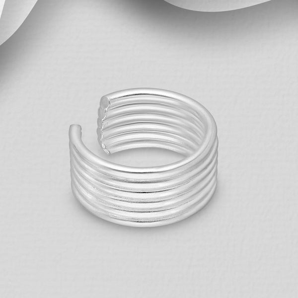 Sterling Silver Ear Cuff - Style 2