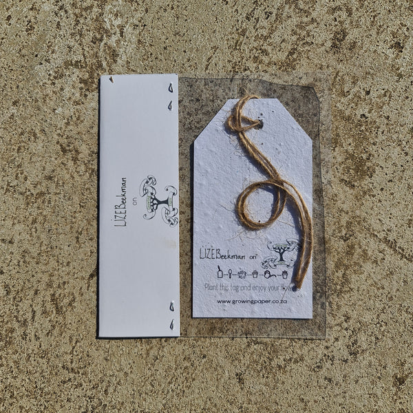 Mandala - Growing Paper Gift Tag