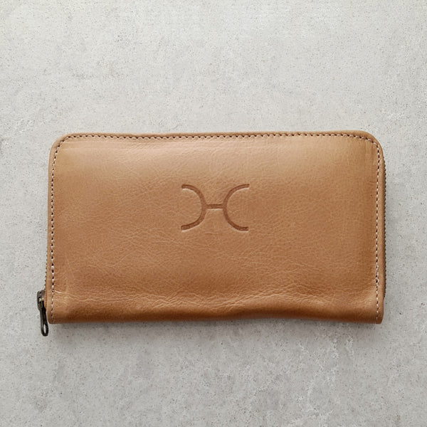 Ladies Large Purse - Hazelnut